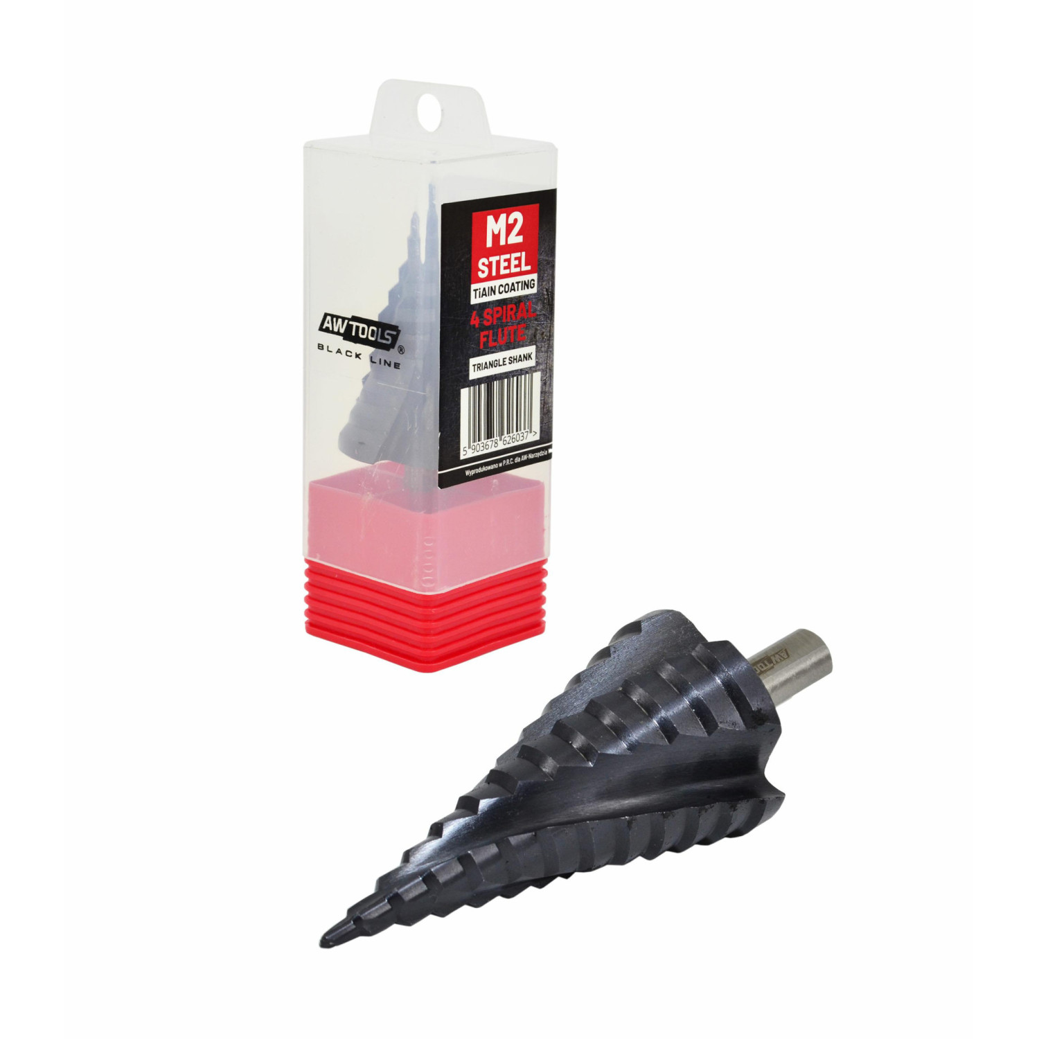 Etappebor AWTools AW40931BL; HSS; 4-20 mm