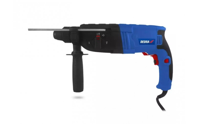 Borhammer Dedra DED7850; SDS-Plus; 900 W + tilbehør