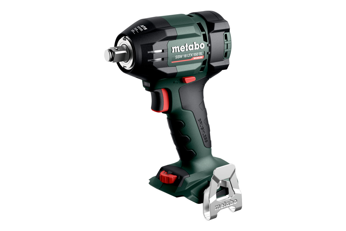Slagskrutrekker Metabo SSW 18 LTX 550 BL; 18 V; 1/2'' (uten batteri og lader)