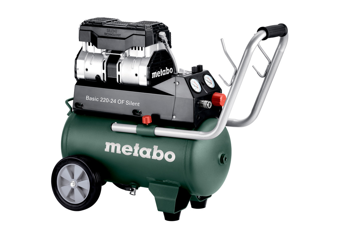 Luftkompressor Metabo Basic 220-24 OF Silent; 1100 W