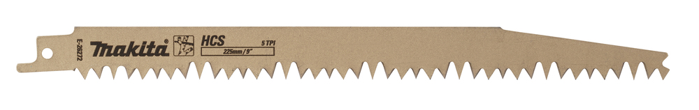 Tigersagblad Makita E-26272; HCS; 225x1,5 mm; 5 stk