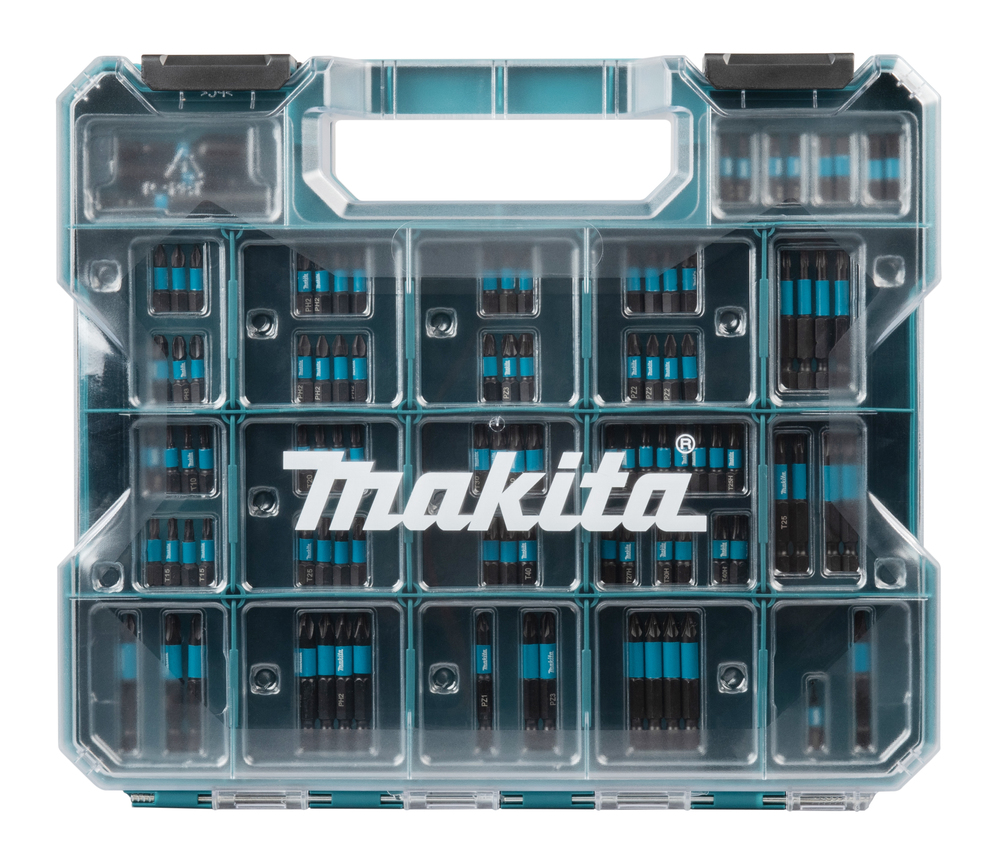 Slagbitssett Makita Impact Black; 100 stk