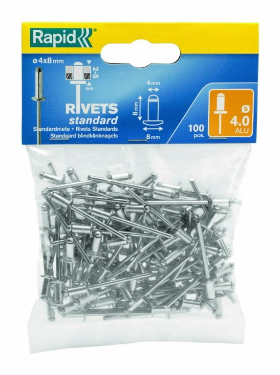 Nagler Rapid 5000378; 4,0x8 mm; 100 stk