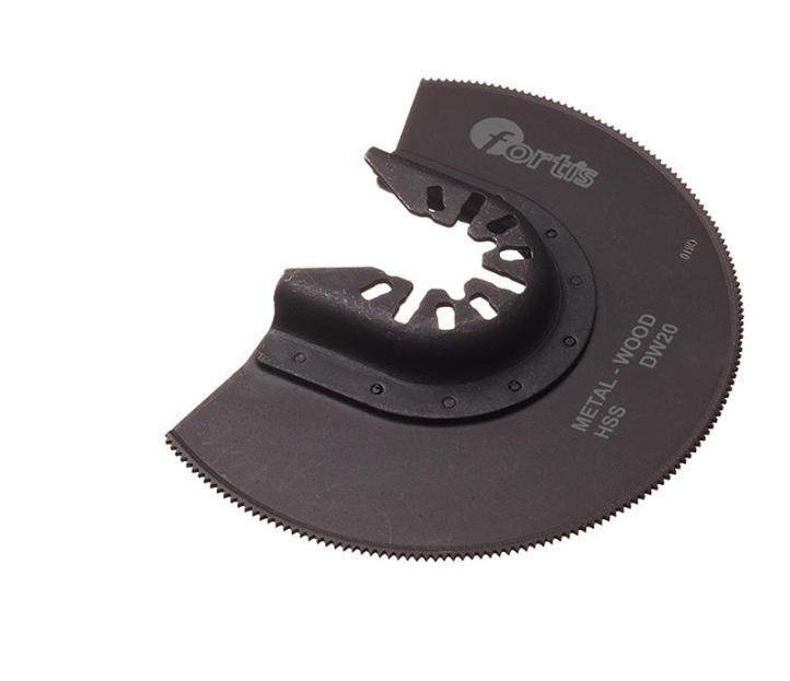 Halvrundt segmentsagblad Fortis 4063726006073; BiM; 88 mm