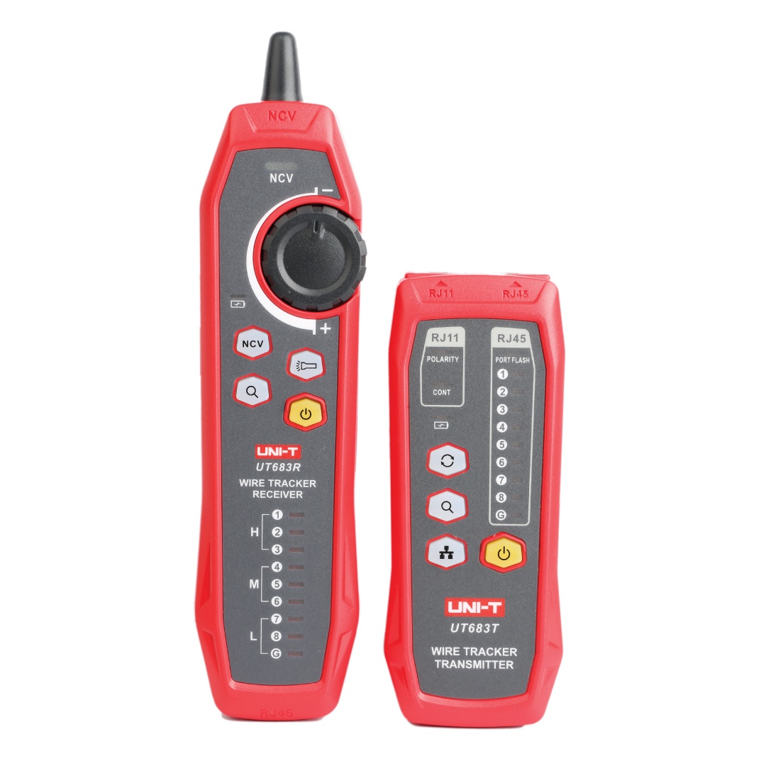 Kabel- og ledningssøker UNI-T UT683KIT