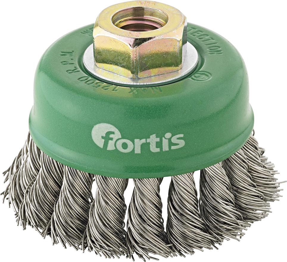 Stålbørste for metall Fortis 4317784780995; 80 mm