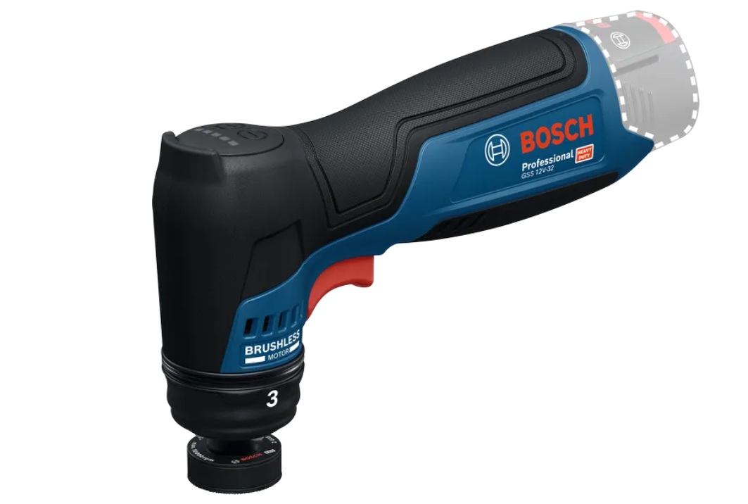 Plansliper Bosch GSS 12V-32; 12 V; 3 mm; 32 mm (uten batteri og lader)