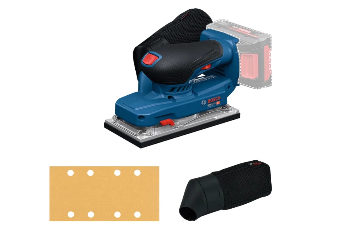Plansliper Bosch GSS 18V-18; 18 V (uten batteri og lader)