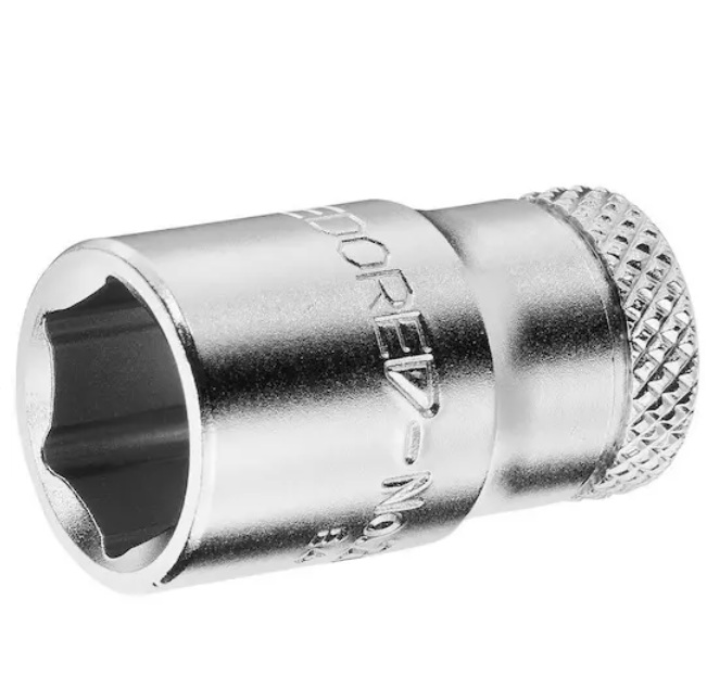 Hylsenøkkel Gedore 6165400; 1/4''; 4 mm; 25 mm