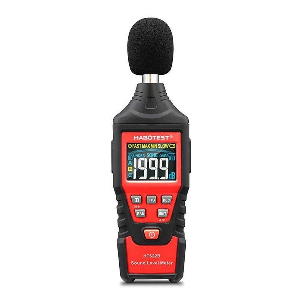 Lydnivåmåler Habotest HT622B; 30 Hz - 8 kHz