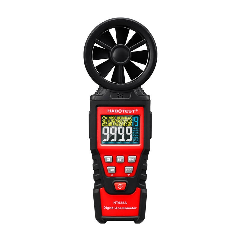 Anemometer Habotest HT625A; 197x60x33 mm; 3x AAA