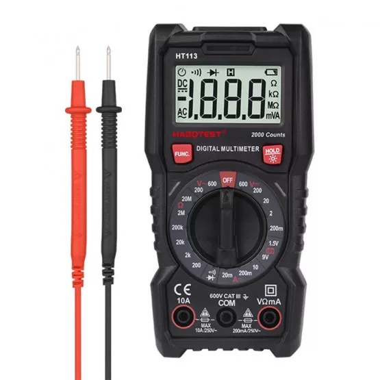 Multimeter Habotest HT113; CAT III 600 V