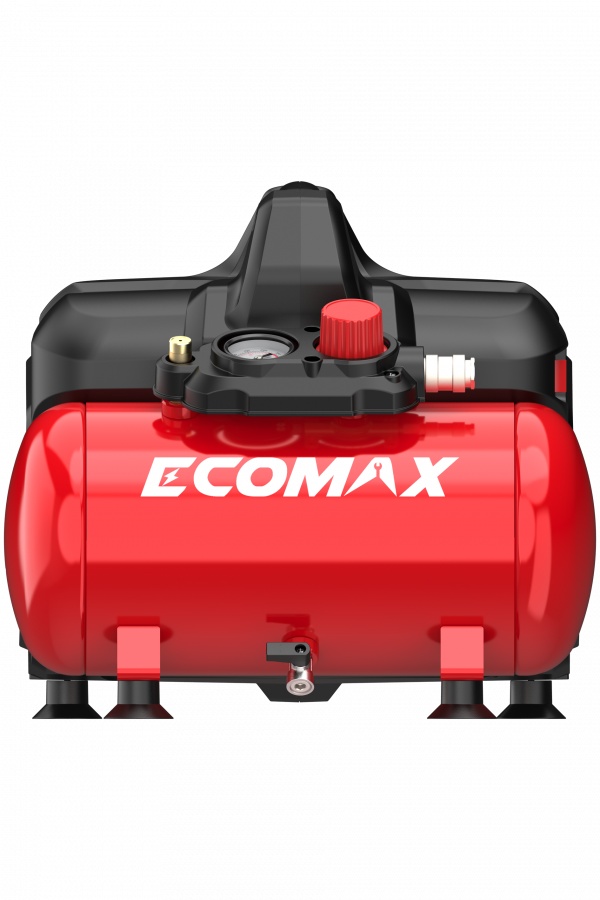 Oljefri stempelkompressor Ecomax 3300684; 550 W; 6 l