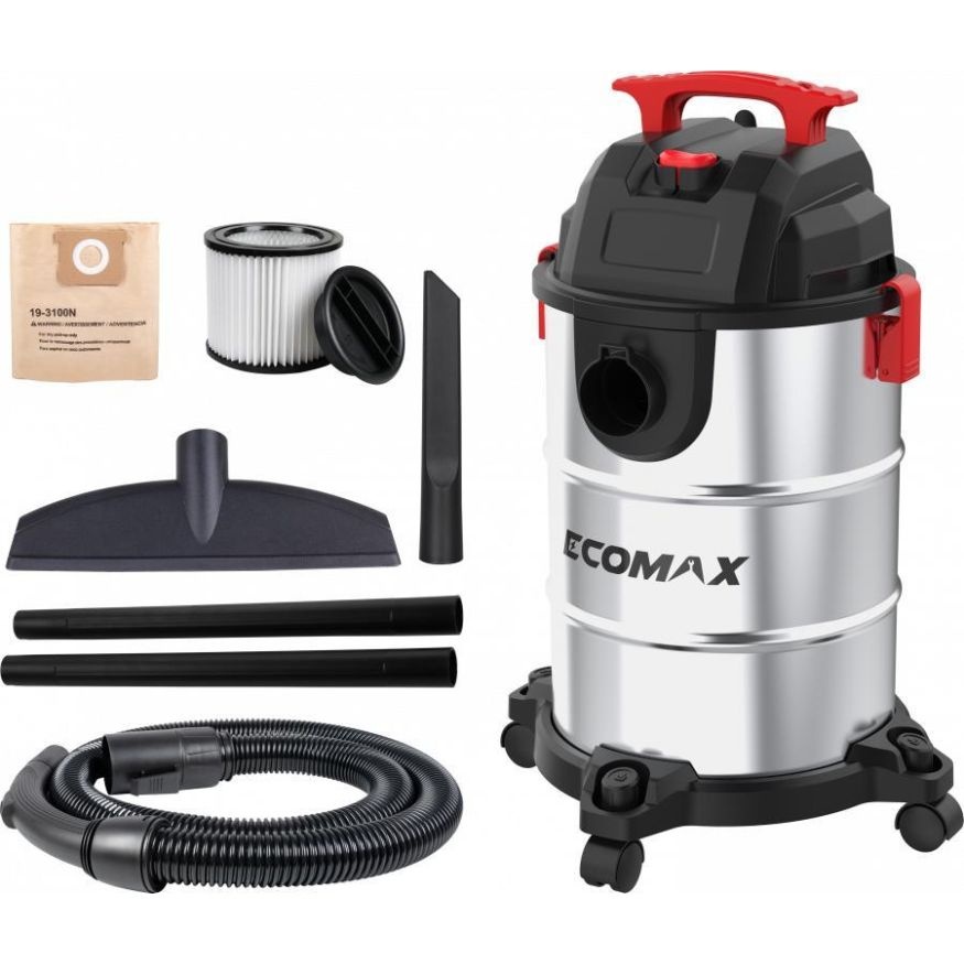 Tørr- / våtstøvsuger Ecomax EMX 25L; 900 W