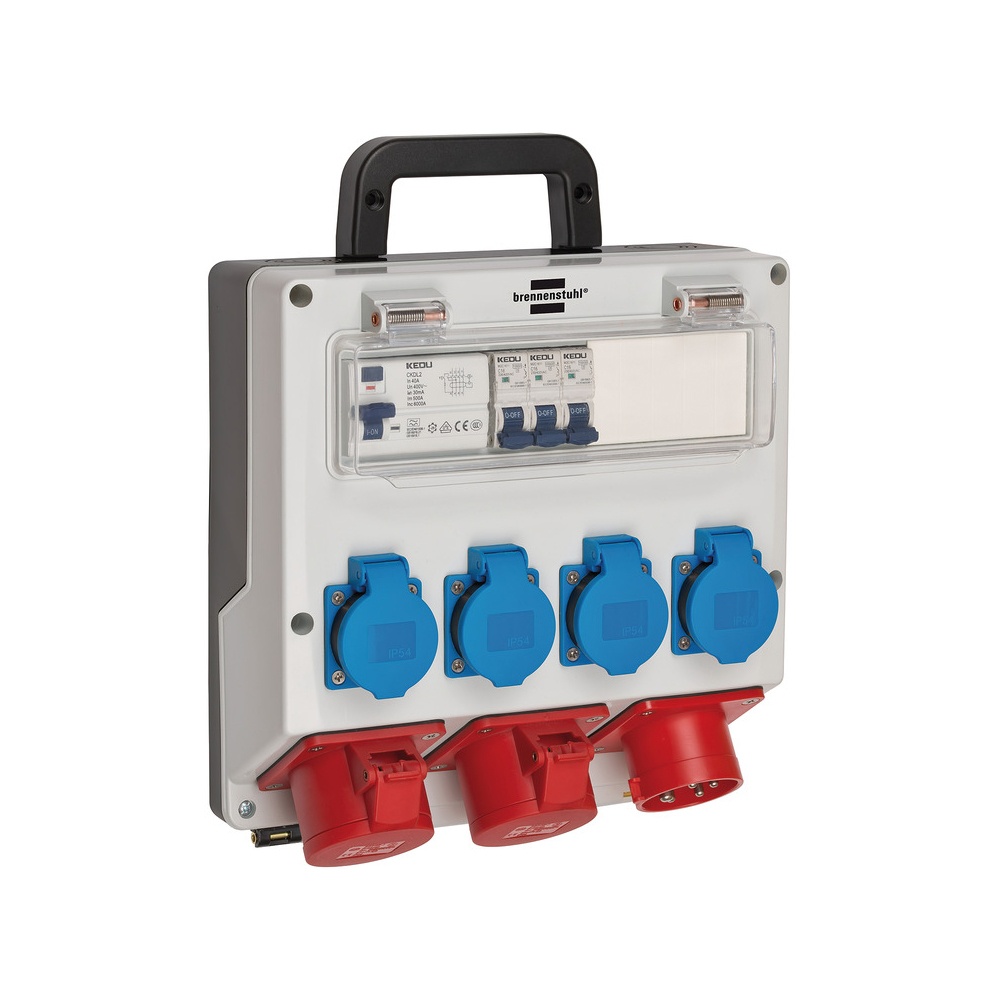 Strømfordeler Brennenstuhl 1154890010; 400 V; 16 A; IP44