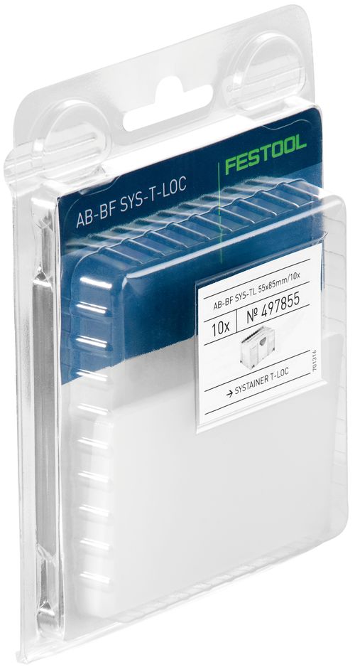 Deksel Festool AB-BF SYS TL 55x85mm; 10 stk