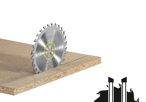 Sagblad for tre Festool; 225x2,6x30,0 mm; Z32; 20°