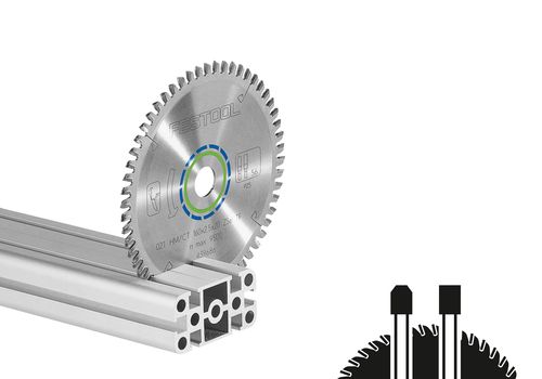 Sagblad for aluminium Festool; 210x2,4x30,0 mm; Z72; -5°