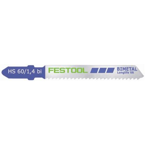 Stikksagblad Festool HS 60/1,4 BI VA; 5 stk