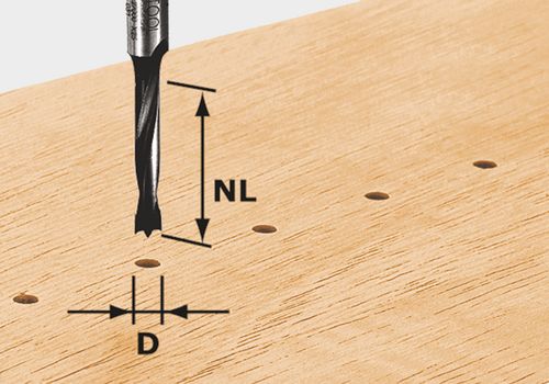 Tappefres Festool; 10x53,5 mm