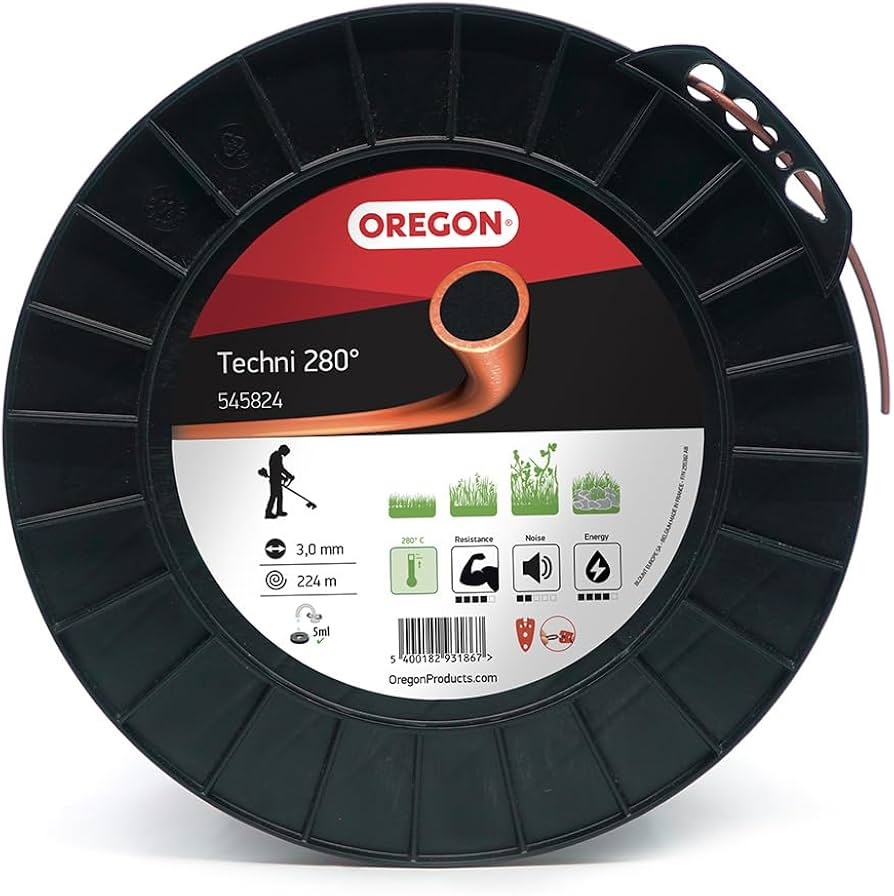 Trimmertråd Oregon Techni 280 (224mx3 mm)