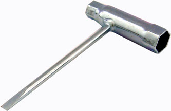Fastnøkkel (13-19 mm) for skruer og tennplugger
