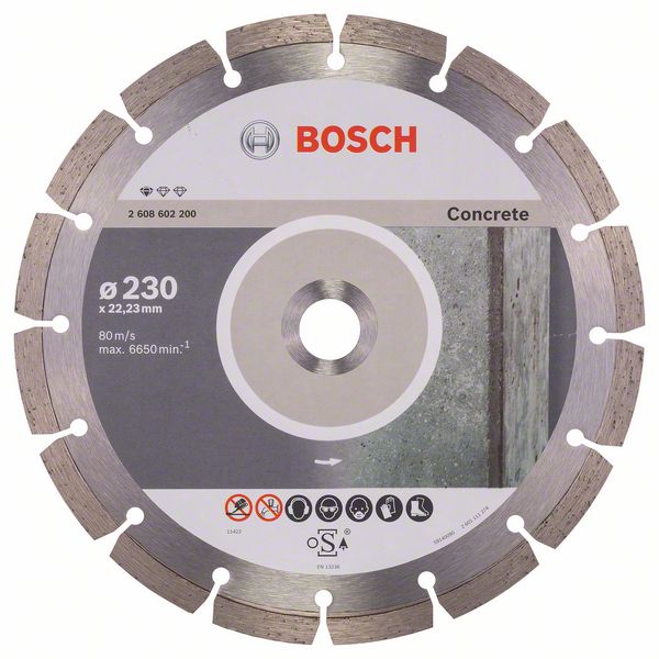 Diamantkappeskive Bosch PROFESSIONAL FOR CONCRETE; 230