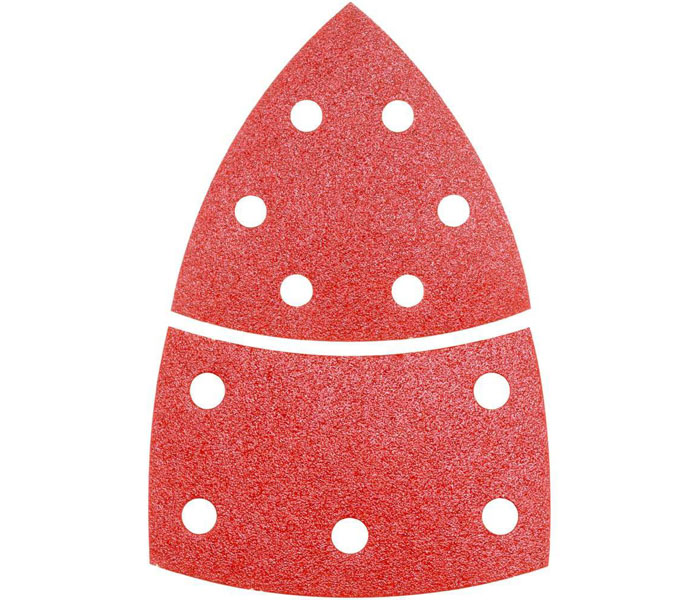 Sandpapir for multisliper Expert for Wood; 102x62,93 mm; K80; 10 stk