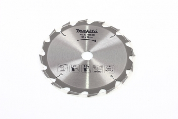 Sagblad for tre Makita; 165x2x20,0 mm; Z16; 20°