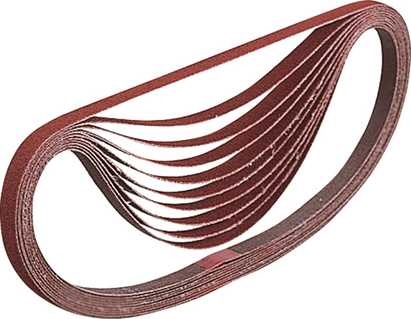 Slipebånd for båndslipere P-43262; 9x533 mm; 5 stk