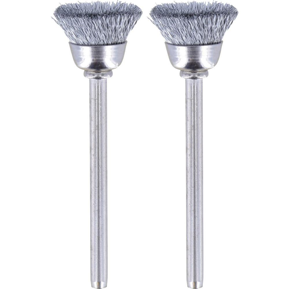 Stålbørste Dremel 442, 3,2 mm, 13,0 mm; 2 stk