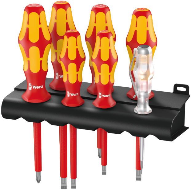 Skrutrekkersett Wera 160i/7; 7 stk
