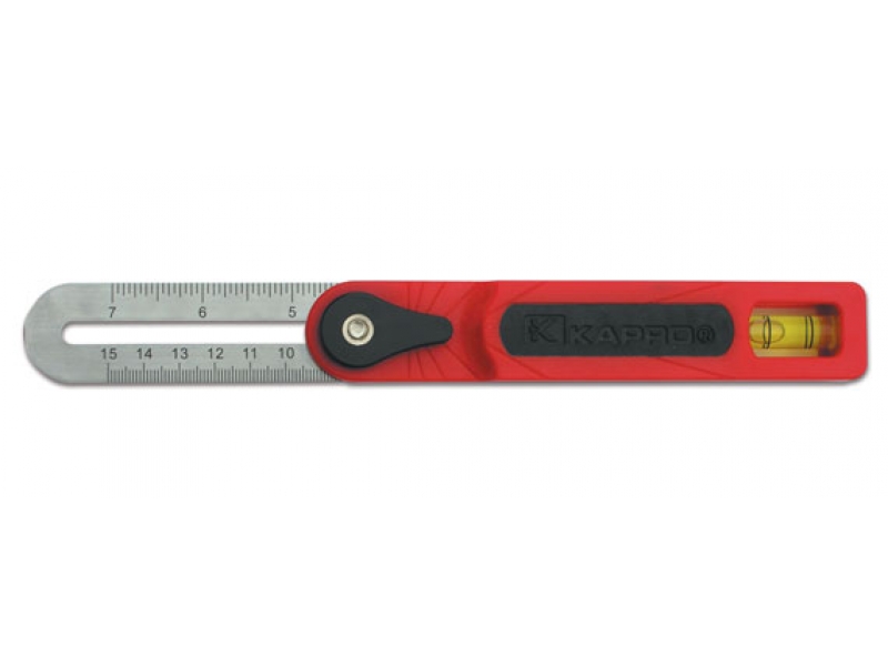 Regulerbar vinkelmåler Kapro; 15 cm