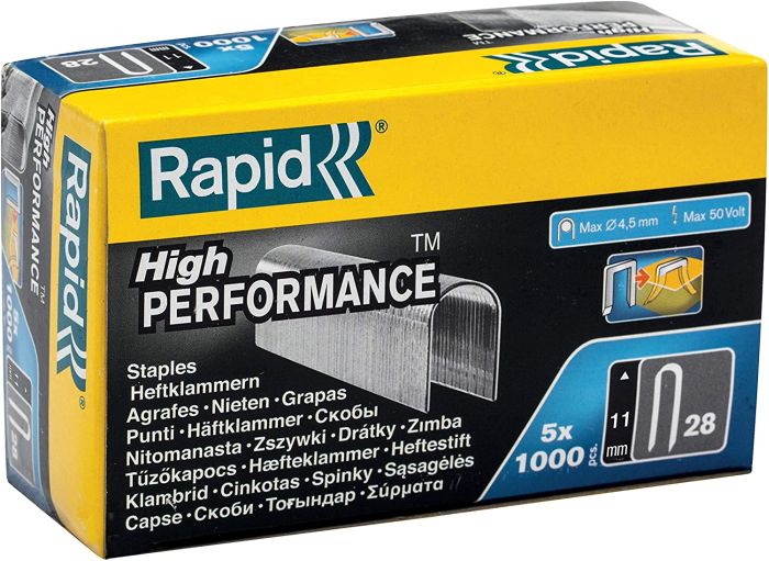 Stifter Rapid; 11 mm; 5000 stk; type 28