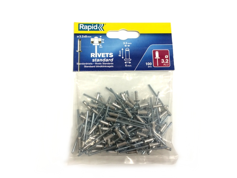 Nagler Rapid&nbsp;Inox; Ø4 mm; 12 mm; 100 stk