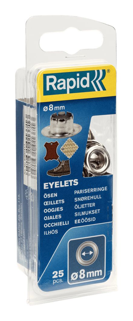 Nagler Rapid Inox; Ø8 mm;&nbsp;25 stk