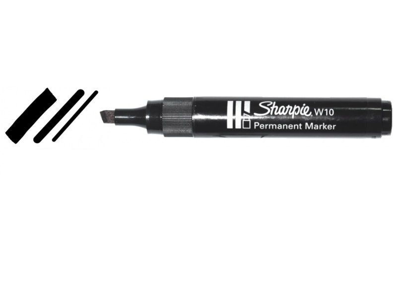 Merkepenn Irwin Sharpie svart