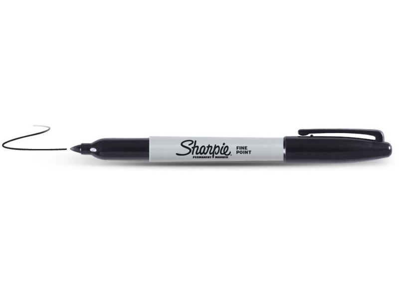 Merkepenn Irwin Sharpie Fine svart