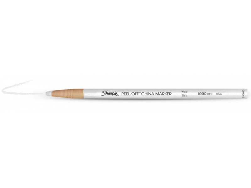 Merkepenn Irwin Sharpie hvit