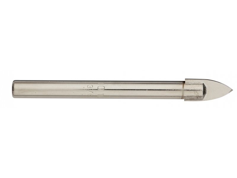 Borsett for glass og keramikkfliser Irwin; 6 mm