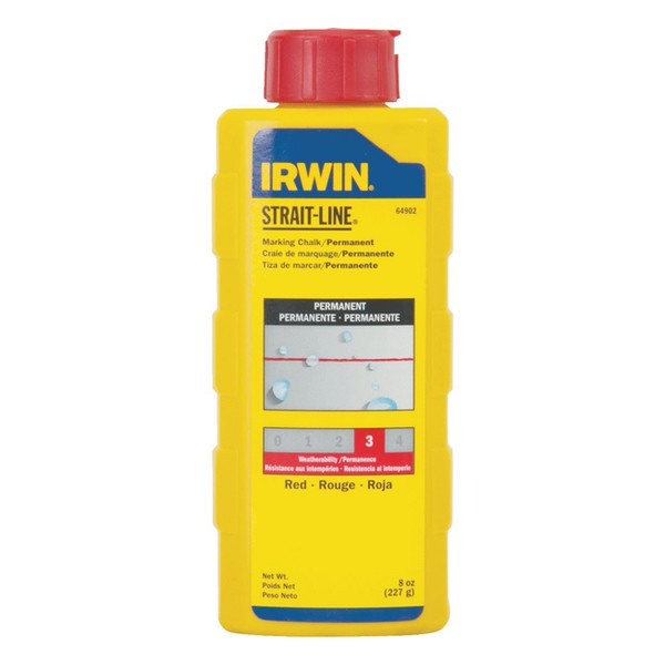 Merkekritt til påfyll av krittsnor / målebånd Irwin Straight Line
