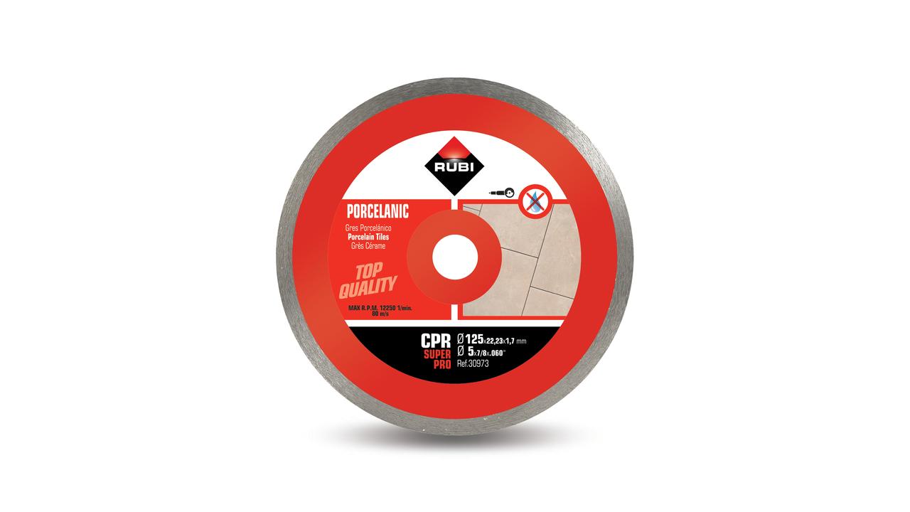Diamantkappeskive Rubi CPR 125 SuperPro; 125 mm
