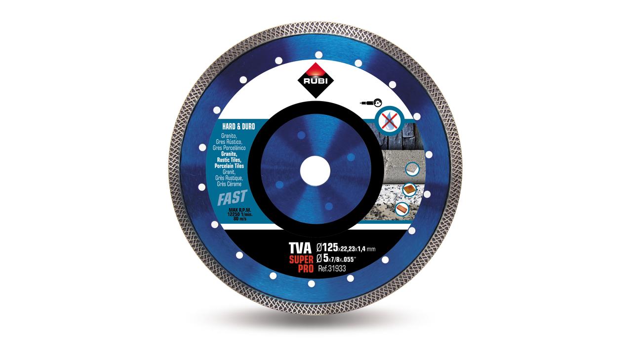Diamantkappeskive Rubi TVA 125 SuperPro; 125 mm