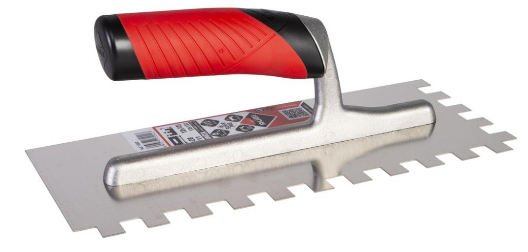 Kam til fliser lim Rubi Rubiflex INOX 74942; 12x12 mm; 28 cm
