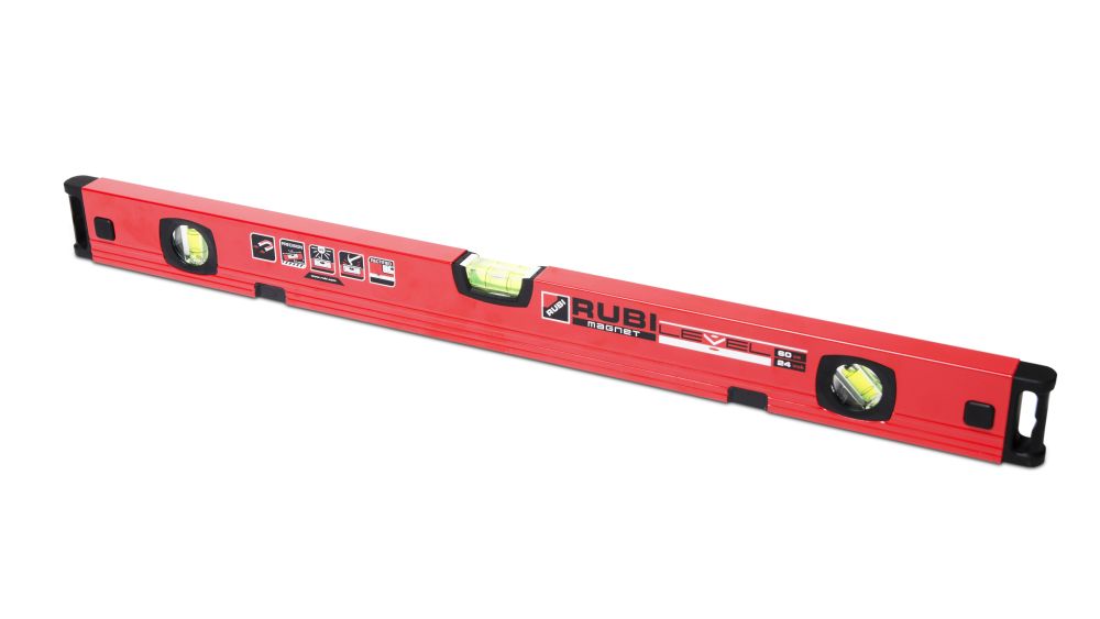 Magnetisk vater Rubi Level Magnet; 60 cm