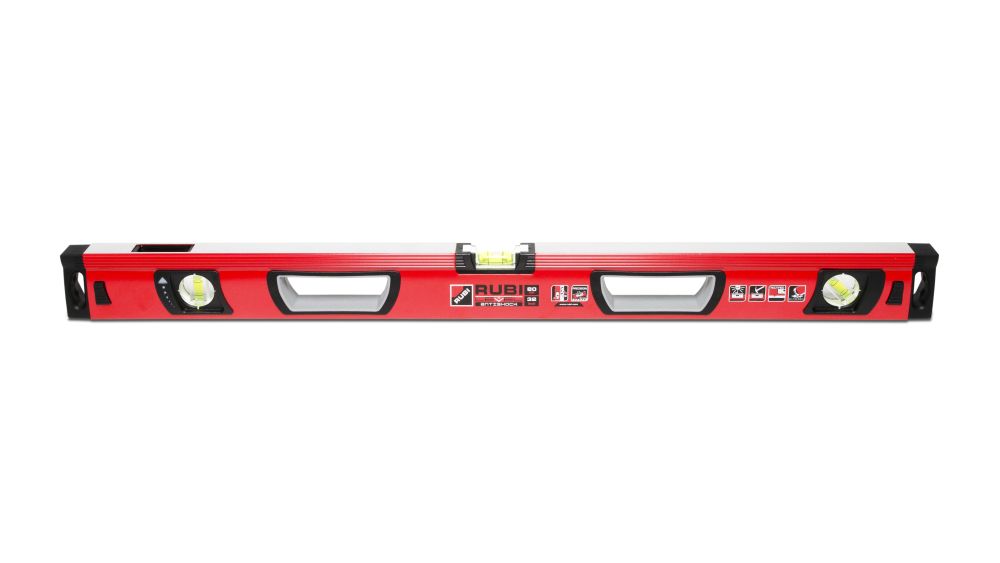Vaterpass Rubi Level Antishock; 80 cm