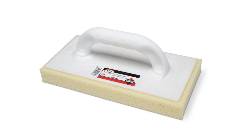 Svamp til rengjøring av keramiske fliser Rubi 28x14x3 cm HIDRO Pro