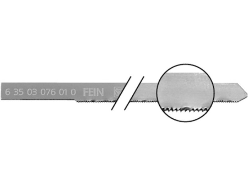 Stikksagblad Fein Z22-76 SATZ; 5 stk