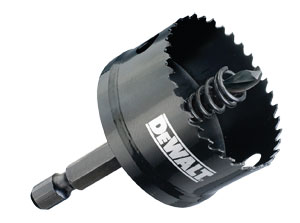 Core cutter with shank and pilot drill bit DeWalt DT8258-QZ; Ø35 mm