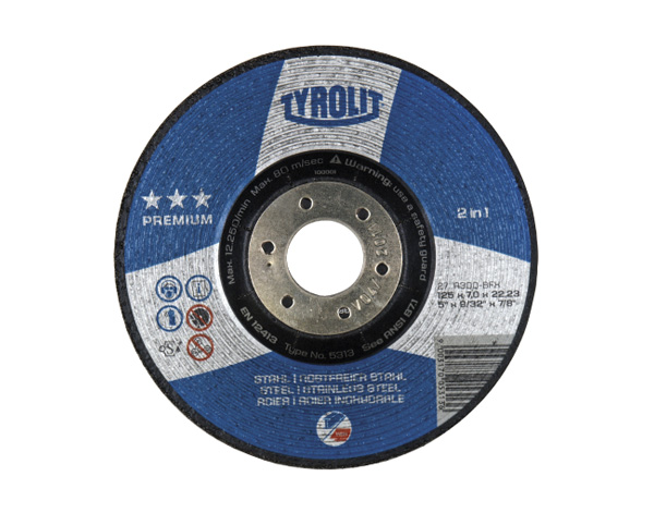Slipeskive Tyrolit A 30 Q BFX; 230x4 mm; 1 stk